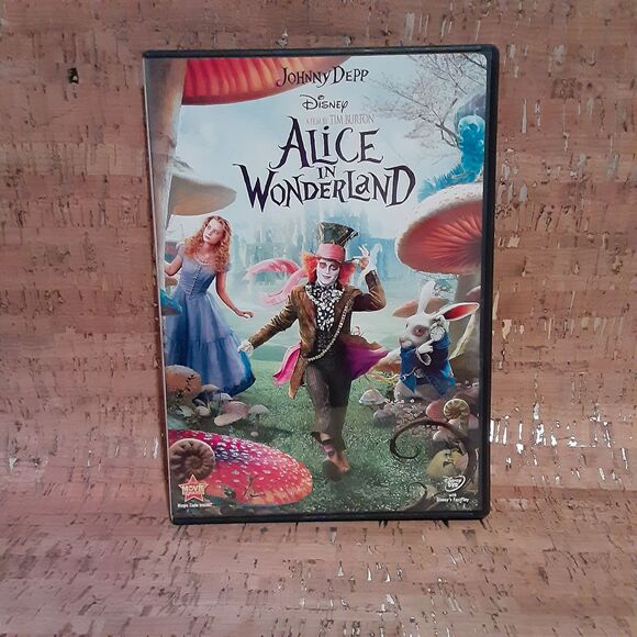 Alice in Wonderland Movie DVD Johnny Depp Disney Original box - Picture 1 of 3